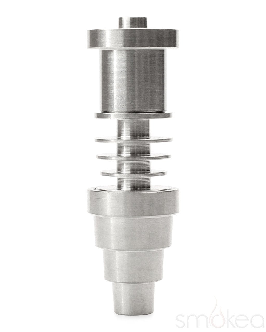 SMOKEA Titanium 16mm E-Nail Compatible 6-in-1 Universal Domeless Nail SMOKEA Titanium 16mm E-Nail Compatible 6-in-1 Universal Domeless Nail