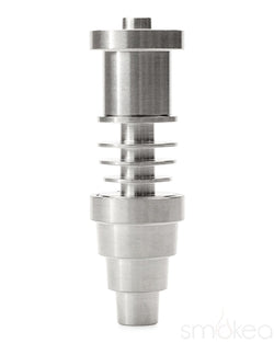 SMOKEA Titanium 16mm E-Nail Compatible 6-in-1 Universal Domeless Nail - SMOKEA®