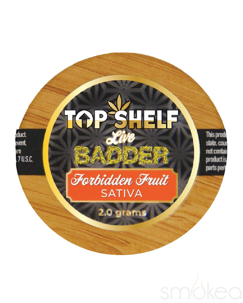 Top Shelf Hemp 2g Live Concentrates - Forbidden Fruit Badder