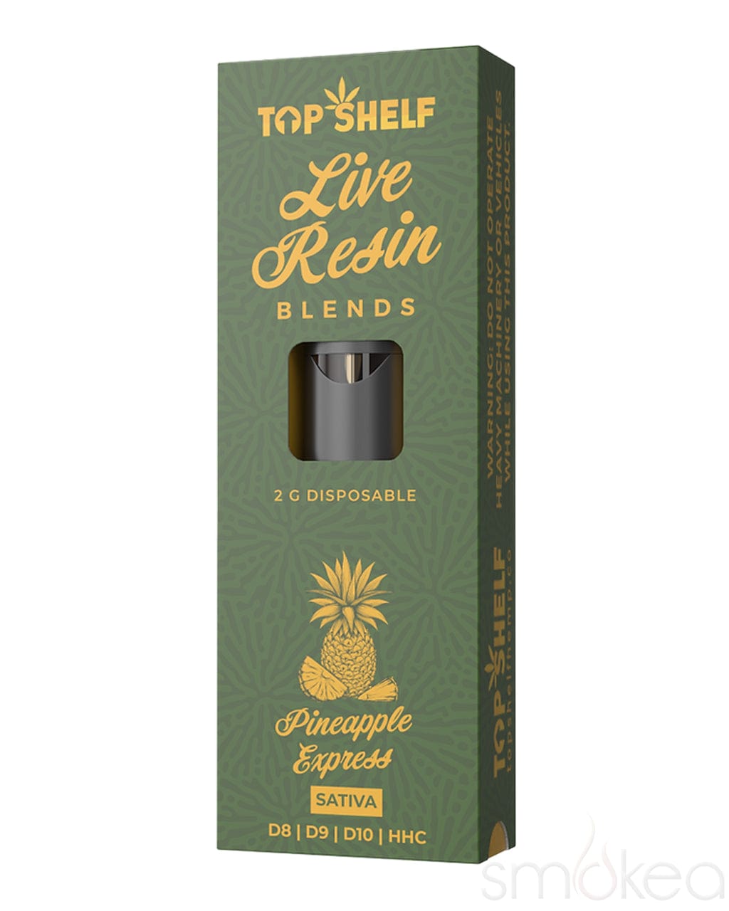 Top Shelf Hemp 2g Live Resin Blend Disposable Vape - Pineapple Express Top Shelf Hemp 2g Live Resin Blend Disposable Vape - Pineapple Express