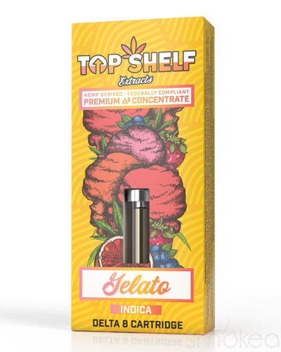 Top Shelf Hemp Delta 8 Vape Cartridge - Gelato