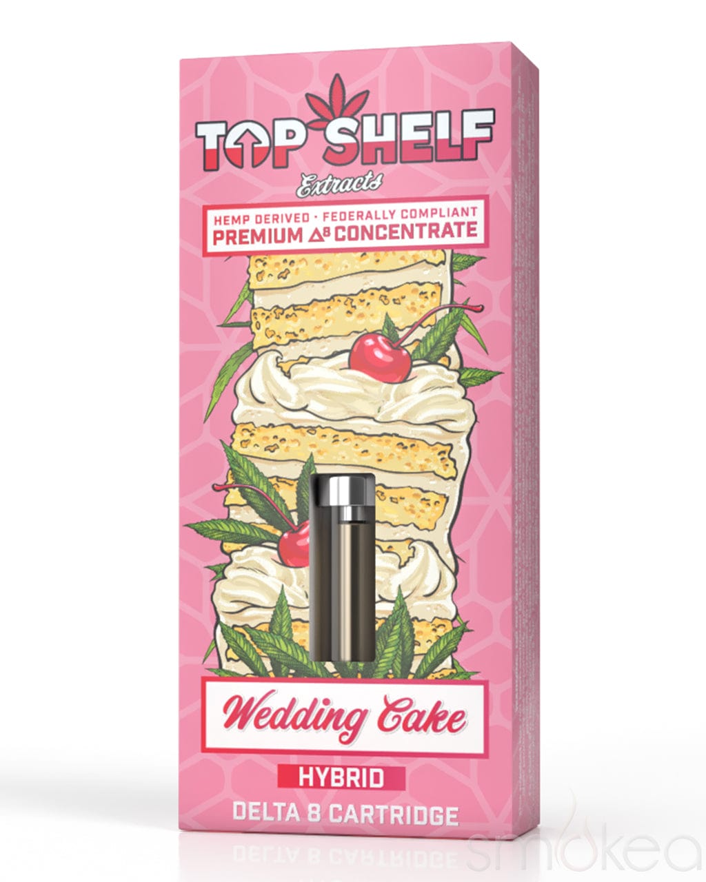 Top Shelf Hemp Delta 8 Vape Cartridge - Wedding Cake Top Shelf Hemp Delta 8 Vape Cartridge - Wedding Cake
