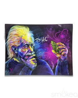 V Syndicate "Einstein Classic" Glass Rolling Tray Small
