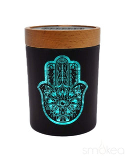 V Syndicate "Hamsa Turquoise" SmartStash Jar