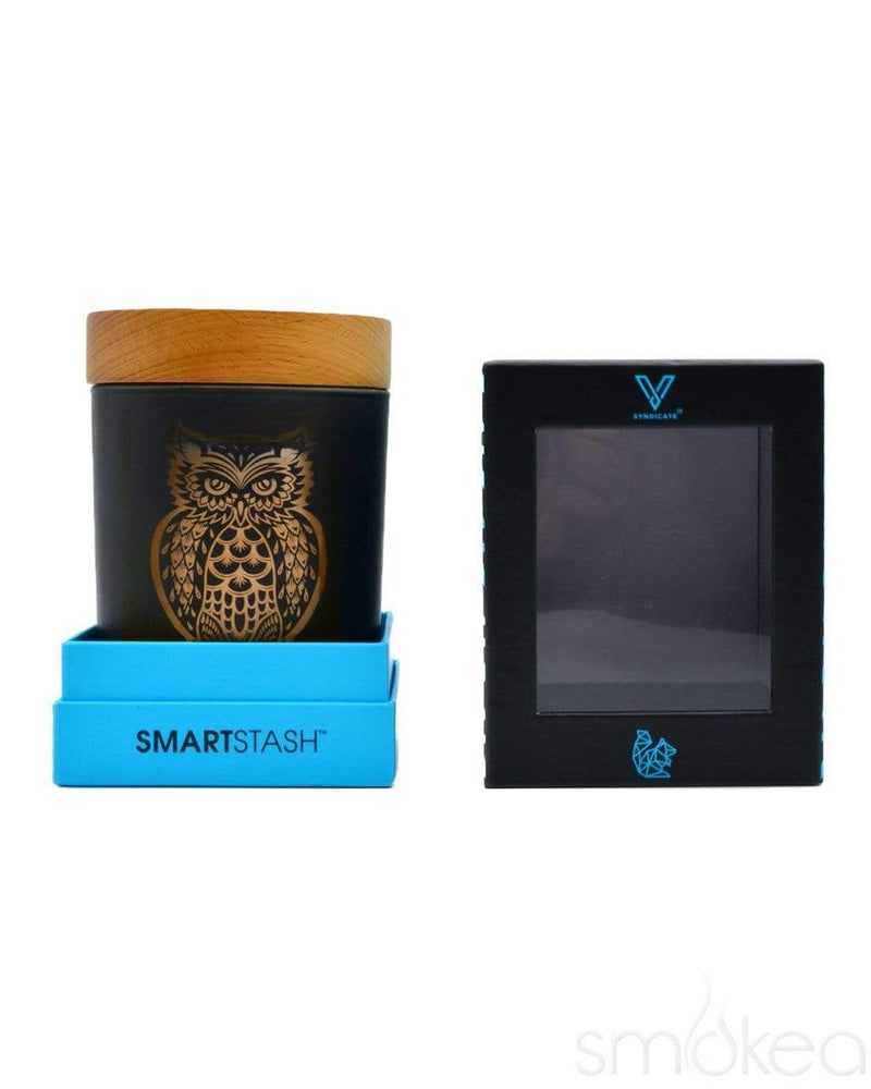 V Syndicate "Owllusion Orange" SmartStash Jar