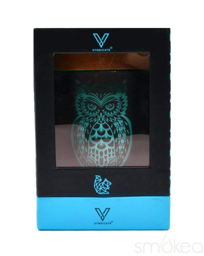 V Syndicate "Owllusion Turquoise" SmartStash Jar