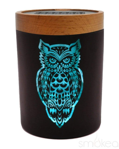 V Syndicate "Owllusion Turquoise" SmartStash Jar Medium