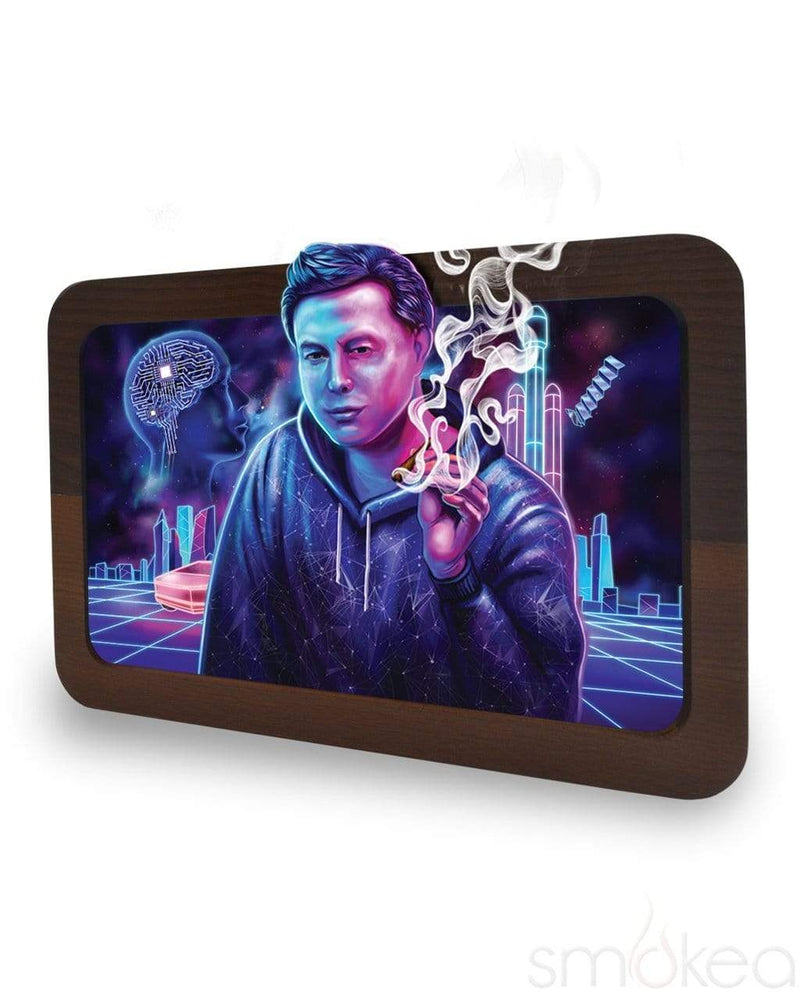 V Syndicate "Space Xhale" High-Def 3D Rolling Tray Medium