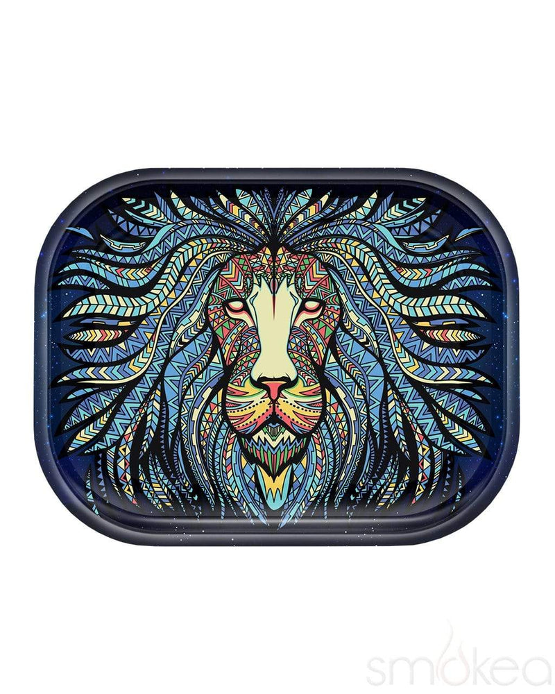 V Syndicate "Tribal Lion" Metal Rolling Tray Small