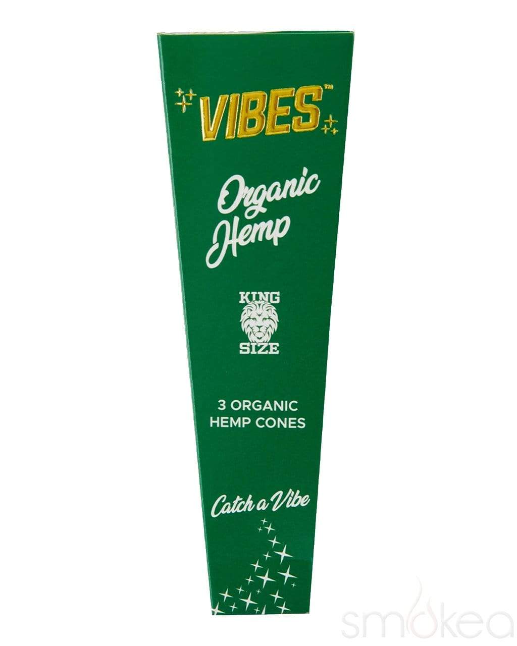 Vibes King Size Organic Hemp Pre Rolled Cones (3-Pack)
