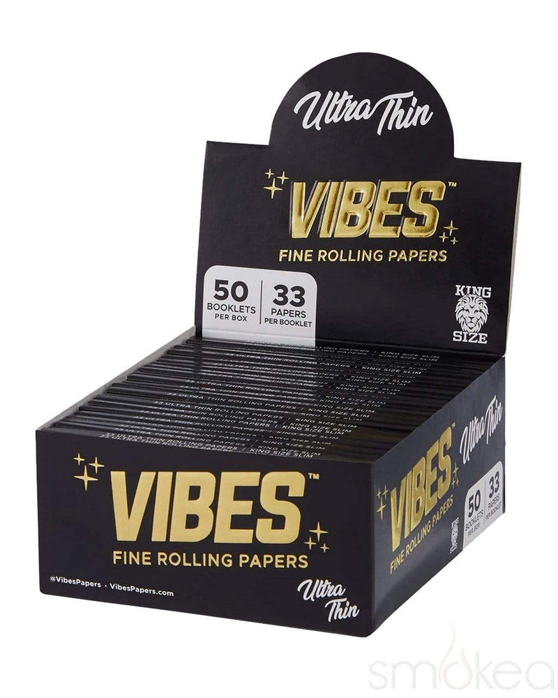 Vibes King Size Slim Ultra Thin Rolling Papers