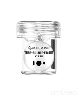 White Rhino 3-Piece Terp Slurper Set Clear