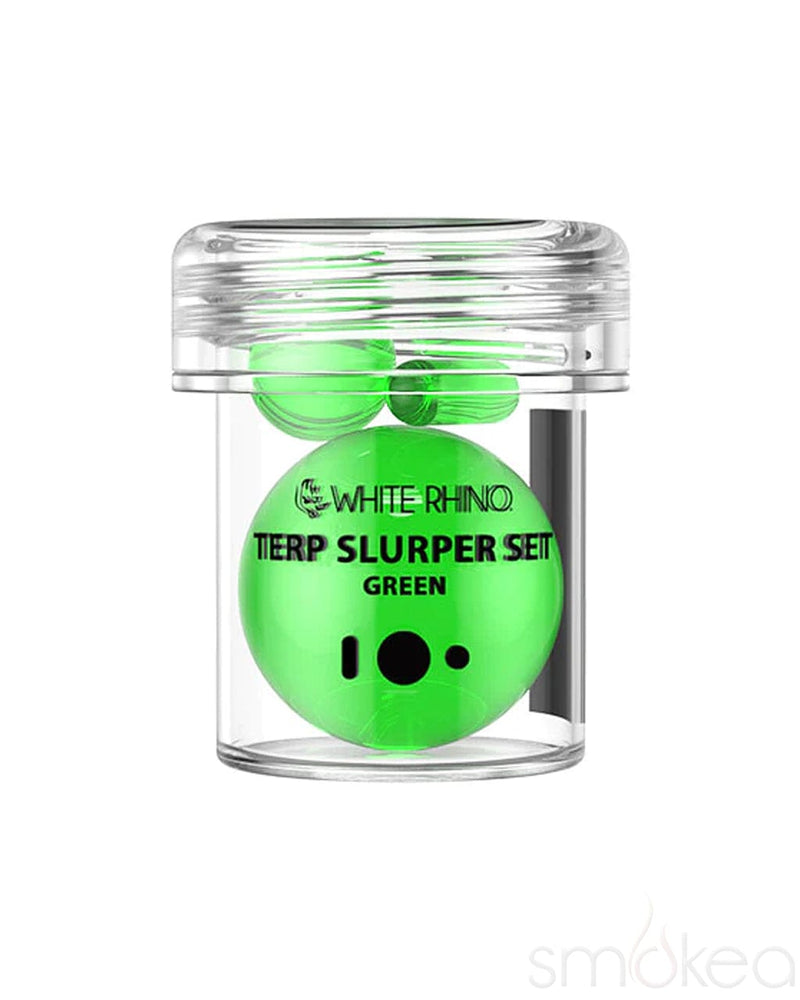 White Rhino 3-Piece Terp Slurper Set Green