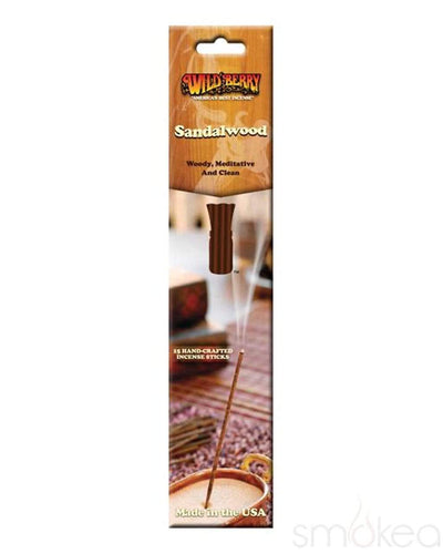 Wild Berry Pre-Packaged Traditional Incense Sticks (15-Pack) Sandalwood