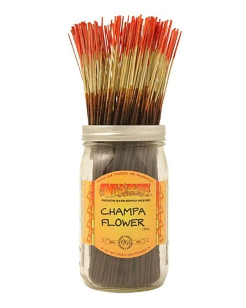 Wild Berry Traditional Incense Sticks (100 Pack) Champa Flower