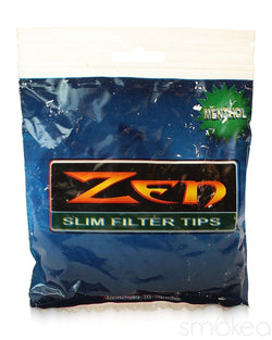 Zen Slim Menthol Filter Tips (200-Pack) - SMOKEA®