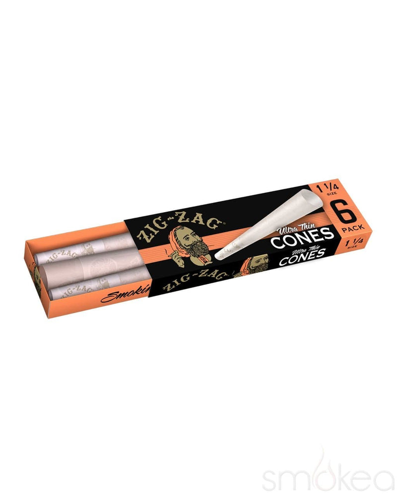 Zig Zag 1 1/4 Pre-Rolled Cones (6-Pack)