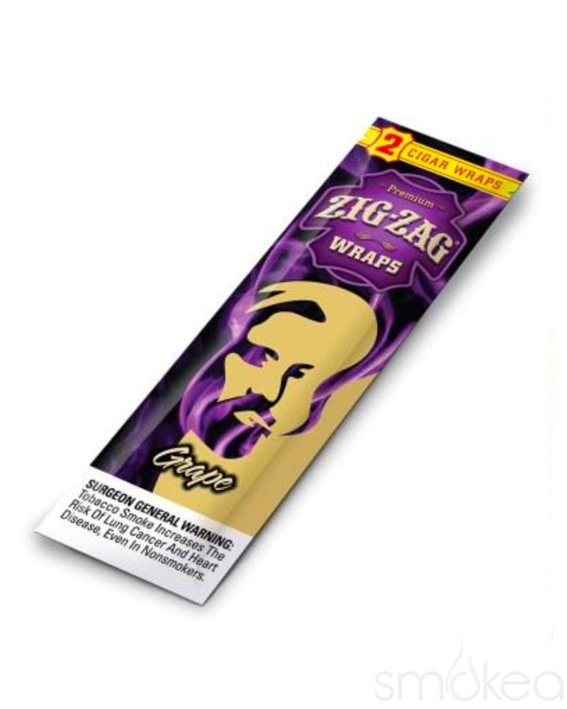 Zig Zag Flavored Blunt Wraps (2-Pack) Grape
