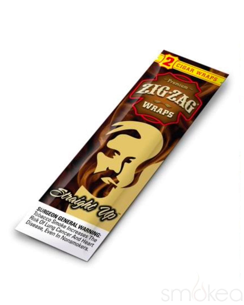 Zig Zag Flavored Blunt Wraps (2-Pack) Straight Up