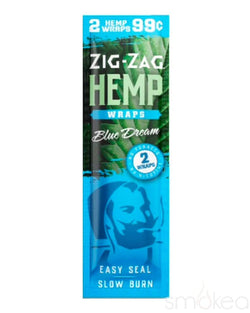 Zig Zag Hemp Blunt Wraps (2-Pack) Blue Dream