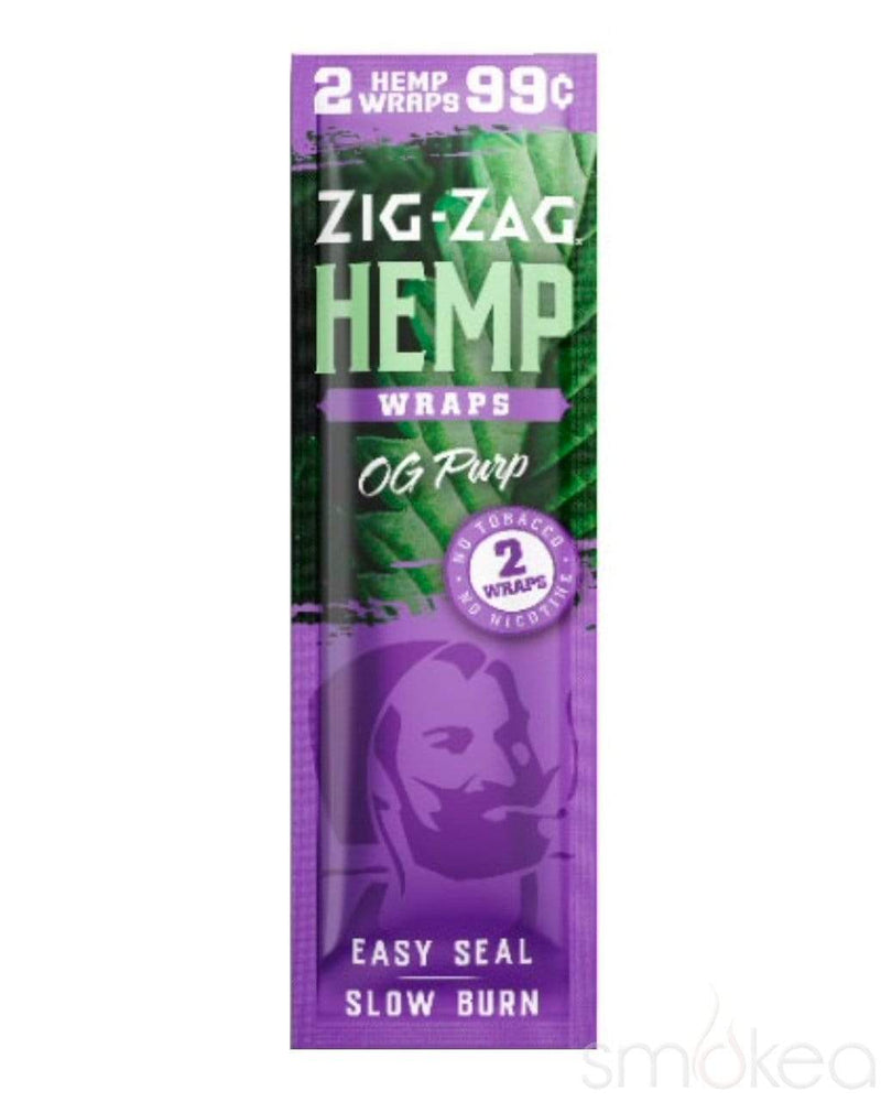 Zig Zag Hemp Blunt Wraps (2-Pack) OG Purp