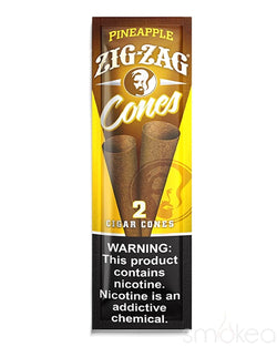 Zig Zag Pre-Rolled Cone Blunt Wraps Pineapple