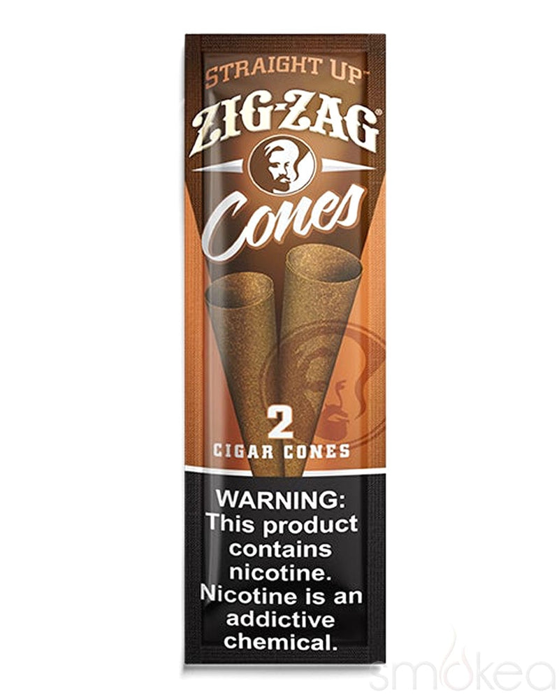 Zig Zag Pre-Rolled Cone Blunt Wraps Straight Up