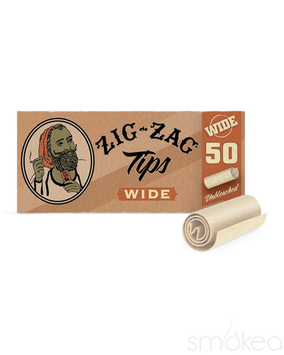 Zig Zag Wide Rolling Paper Tips